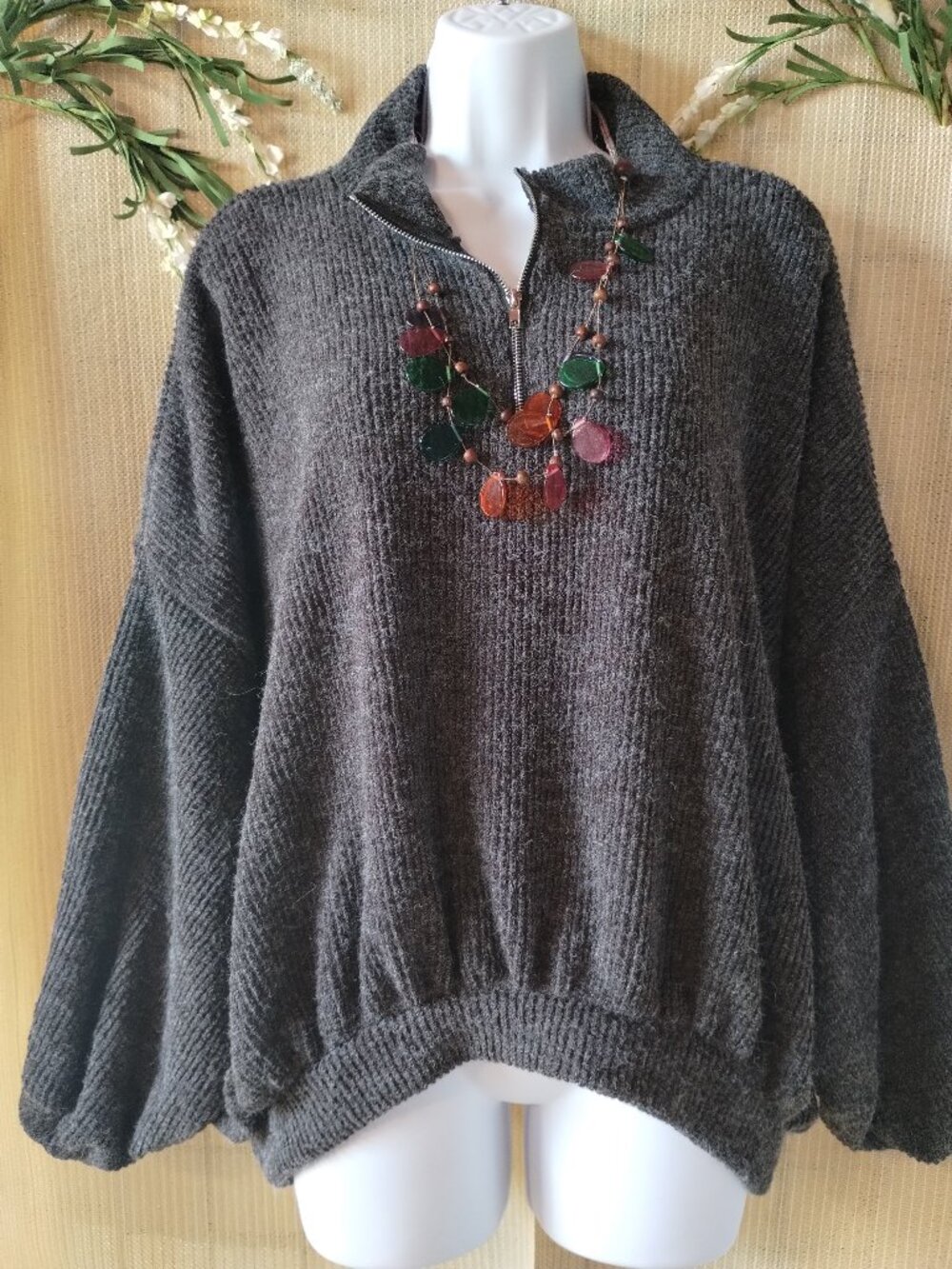 Charcoal Dreams Sweater